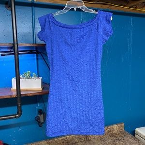 Arden B | beautiful classy blue mid thigh dress